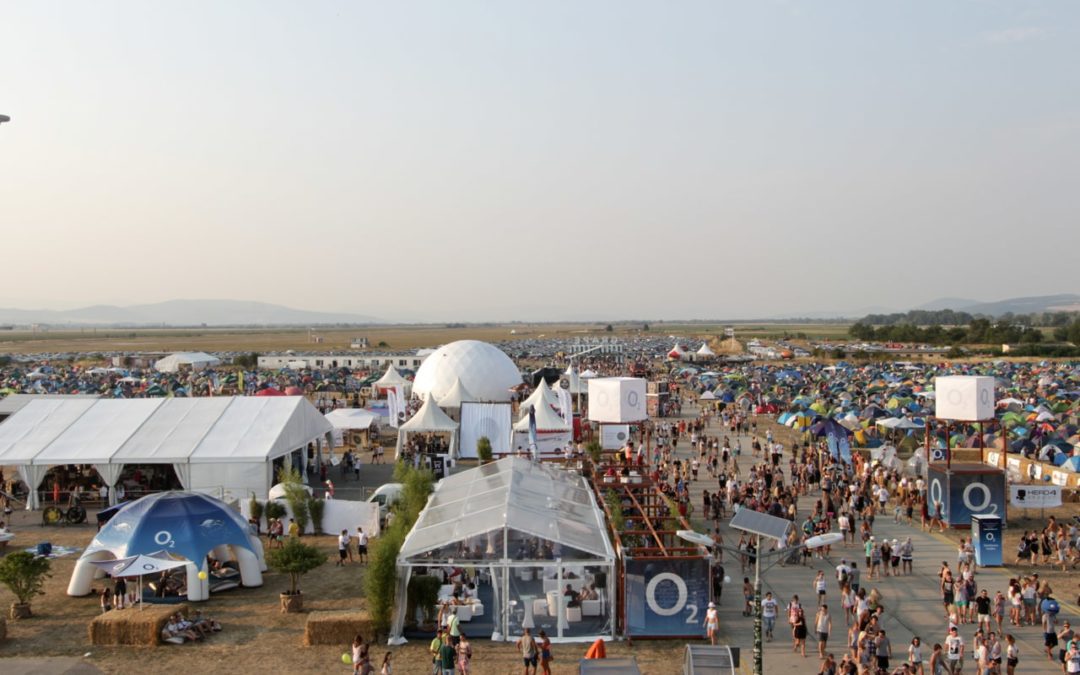 O2, Letné festivaly